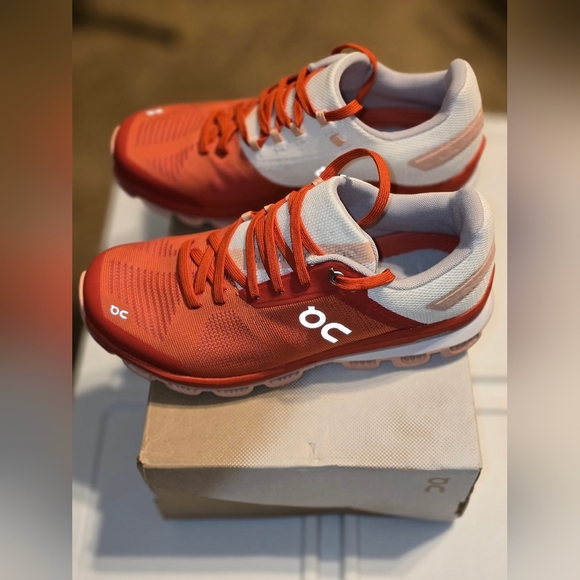 On Running Cloudsurfer 6 Women’s Sneakers – Rust | Rose – Size 7.5 New - Picture 7 of 10